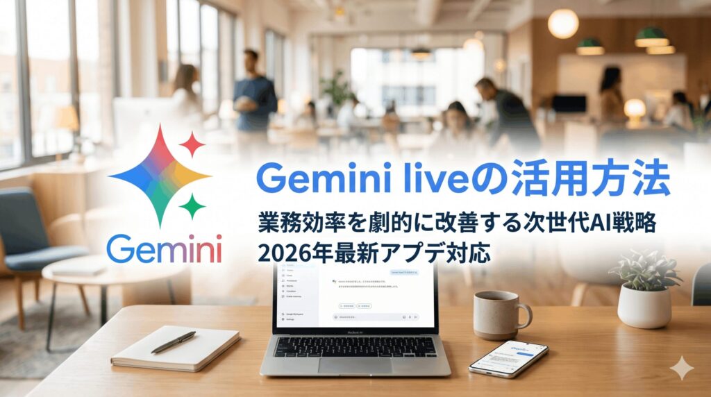 Gemini liveの活用方法